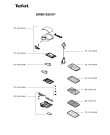 Схема №1 SW601025/1P с изображением Панель для вафельницы (бутербродницы) Tefal TS-01034810