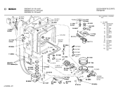 Схема №3 SMS3047 с изображением Панель для электропосудомоечной машины Bosch 00289943