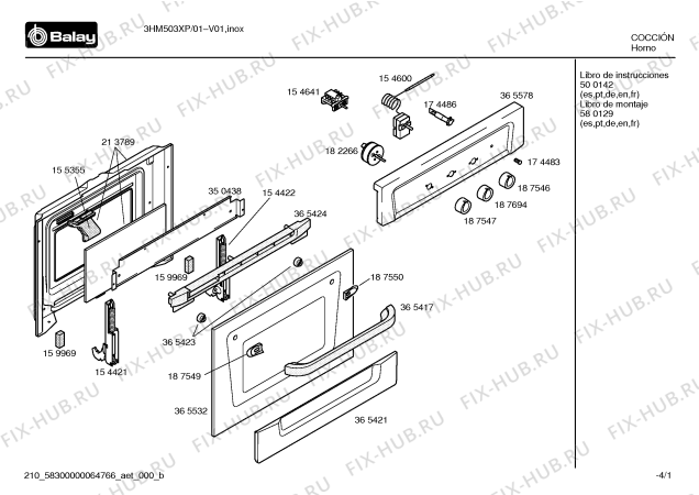 Схема №2 3HM506BT с изображением Кронштейн для электропечи Bosch 00187550