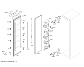 Схема №4 T24IF70NSP с изображением Вставная полка для холодильника Bosch 00702443