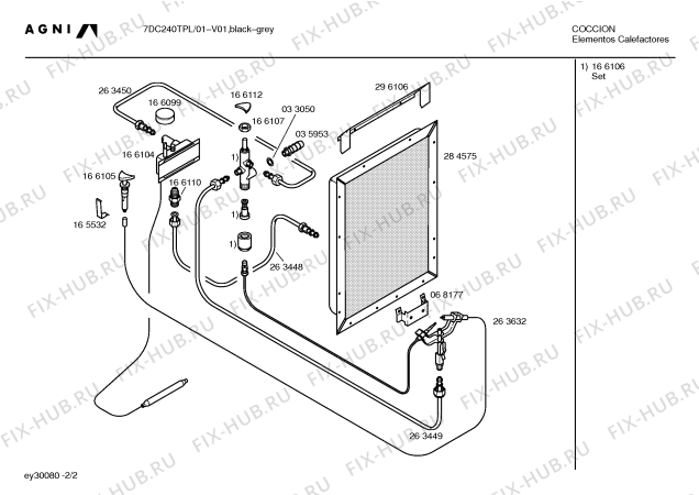 Схема №1 7DC240TPL с изображением Термоэлемент для обогревателя (вентилятора) Bosch 00263632