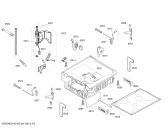 Схема №5 SGI43E75EU с изображением Передняя панель для электропосудомоечной машины Bosch 00703643