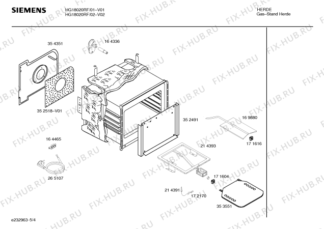 Схема №3 HSG182SEU с изображением Коллектор для электропечи Bosch 00234953