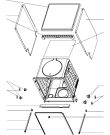 Схема №4 DEDW650S с изображением Панель для посудомойки DELONGHI DAU1590985