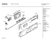 Схема №5 SE68596 с изображением Рамка для посудомоечной машины Siemens 00351002