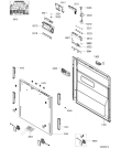 Схема №1 WP 3900 LP с изображением Холдер для посудомоечной машины Whirlpool 482000023851