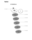 Схема №1 DF100830/ELA с изображением Запчасть для электроовощесушилки Tefal SS-189431