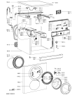 Схема №1 PWF 3525 с изображением Обшивка для стиральной машины Whirlpool 481010414322