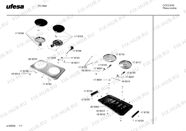 Схема №1 PC7682 с изображением Столешница для ветродува Bosch 00269370