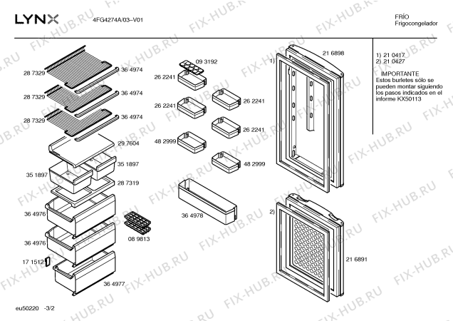 Схема №1 KGV31305 с изображением Дверь для холодильной камеры Bosch 00216898