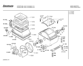 Схема №2 CV30500 CONTURA с изображением Крышка для стиралки Bosch 00031009