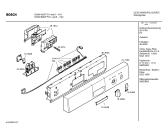 Схема №5 3VI422BB VI422 с изображением Панель для посудомоечной машины Bosch 00363035