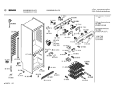 Схема №1 KGS3805IE с изображением Декоративная рамка для холодильной камеры Bosch 00234715