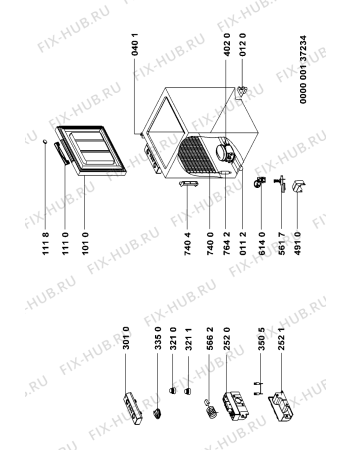 Схема №1 CFR 105 B-1 с изображением Рукоятка для холодильной камеры Whirlpool 481249818699