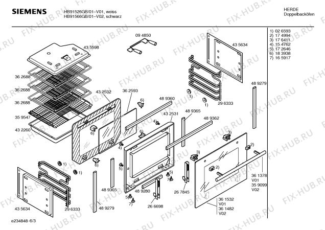 Схема №2 HB91566GB с изображением Панель управления для плиты (духовки) Siemens 00437075
