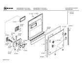 Схема №3 S4453W2GB с изображением Фронтальное колено для посудомойки Bosch 00365122