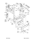 Схема №2 3ZMED5705TW с изображением Электропитание для сушильной машины Whirlpool 480112100503