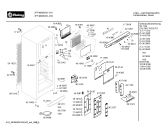 Схема №2 3FF4860B с изображением Рамка для холодильной камеры Bosch 00143608