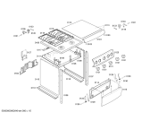 Схема №3 HSF13K11ED PKE I BCO GE BIV с изображением Патрубок для электропечи Bosch 00239847