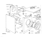 Схема №2 WV2310 SIWAMAT 1000 с изображением Крышка для стиралки Siemens 00104774