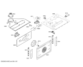 Схема №3 B1644N0GB с изображением Панель управления для электропечи Bosch 00439991