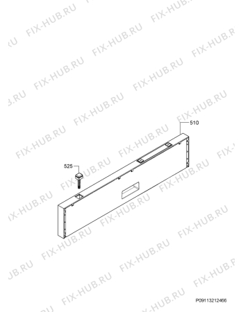 Схема №4 F99725VI1P с изображением Блок управления для посудомойки Aeg 973911438314008