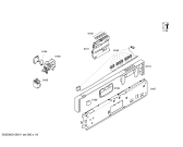 Схема №5 SE65M330EU с изображением Модуль управления для посудомойки Siemens 00642909