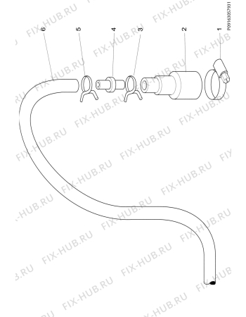 Взрыв-схема стиральной машины Electrolux TKSL5M102 - Схема узла Hydraulic System 272