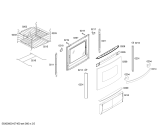 Схема №1 FSF14K38ED MASSIMO I BCO GE BIV VS с изображением Дверь для электропечи Bosch 00474790