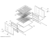 Схема №4 HBA58T650A с изображением Панель управления для плиты (духовки) Bosch 00704214