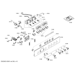 Схема №3 HEN230054 с изображением Ручка конфорки для духового шкафа Bosch 00600381