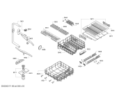 Схема №1 SN24D203EU с изображением Столешница для посудомоечной машины Siemens 00145270