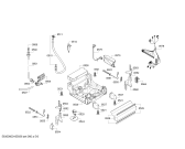 Схема №4 SPS40E12EU с изображением Передняя панель для посудомоечной машины Bosch 00708114