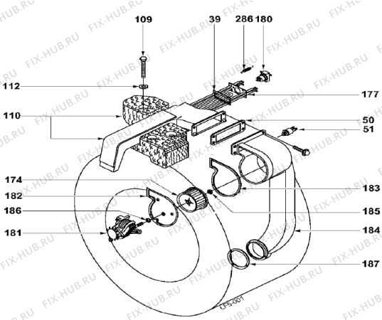 Схема №3 KWD63110 (301953, LS6E) с изображением Микромодуль для стиральной машины Gorenje 404695