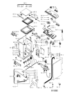 Схема №2 CR 606 00 IL с изображением Декоративная панель для стиралки Whirlpool 481245219794