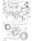 Схема №2 AWOE 8210/-30 с изображением Обшивка для стиралки Whirlpool 480111105029