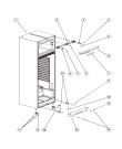 Схема №2 SD167 (F050041) с изображением Декоративная панель для холодильной камеры Indesit C00256941
