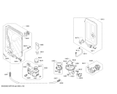 Схема №3 SMS53N52EU Acitve Water Eco с изображением Силовой модуль запрограммированный для посудомоечной машины Bosch 12003646