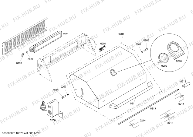 Схема №2 CGB36RU с изображением Выдвижной ящик для духового шкафа Bosch 00143144