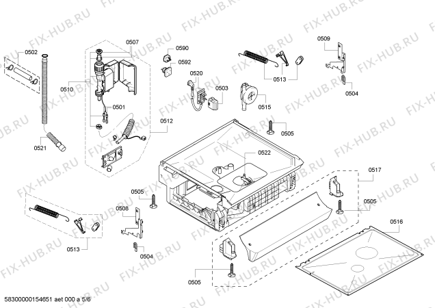 Схема №2 ATS-150E с изображением Инструкция по эксплуатации для электропосудомоечной машины Bosch 00538162