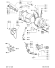 Схема №1 355 731 WD 1200 L WD 1200 L с изображением Ручка (крючок) люка для стиральной машины Whirlpool 481249818282