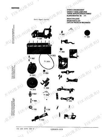 Схема №6 RS3254 с изображением Диод для моноблока Siemens 00709388