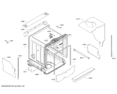 Схема №6 JS15IN51 с изображением Передняя панель для электропосудомоечной машины Bosch 11025034
