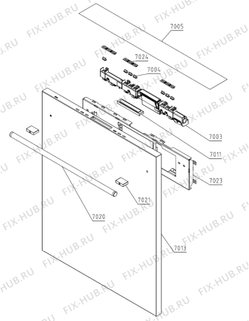 Схема №1 D5636XLHS/TH (492568, DW16.2) с изображением Шуруп для электропосудомоечной машины Gorenje 455582