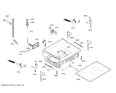 Схема №3 CG343J9 с изображением Панель управления для электропосудомоечной машины Bosch 00667018