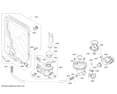 Схема №4 SMI59M05EC tp3 с изображением Передняя панель для посудомоечной машины Bosch 00746924