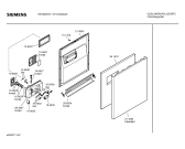 Схема №5 SE34648 EXTRAKLASSE с изображением Вкладыш в панель для посудомоечной машины Siemens 00358753