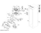 Схема №4 RC472200 с изображением Крышка для холодильника Bosch 00618801
