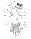 Схема №2 AWG 5061/M6 с изображением Рукоятка для стиралки Whirlpool 481202308198