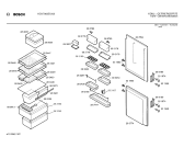 Схема №1 KGV7003 с изображением Декоративная планка для холодильной камеры Bosch 00283775
